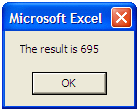 Excel Input Box
